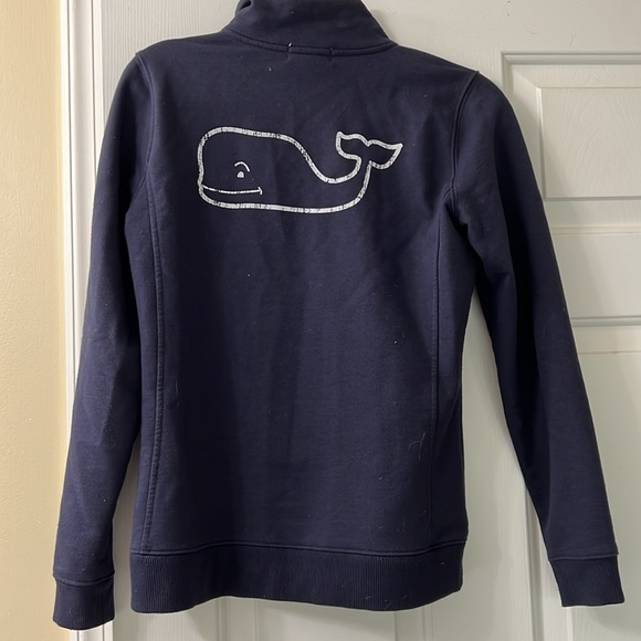 Navy vineyard vines pullover - Picture 4 of 5